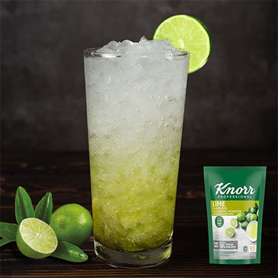 Knorr Bumbu Rasa Jeruk Nipis 400G - Knorr Lime Powder, bubuk jeruk nipis berkualitas yang mudah dibuat dan dapat digunakan untuk berbagai hidangan.